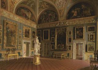 Santi Corsi - The Iliad Room in the Pitti Palace