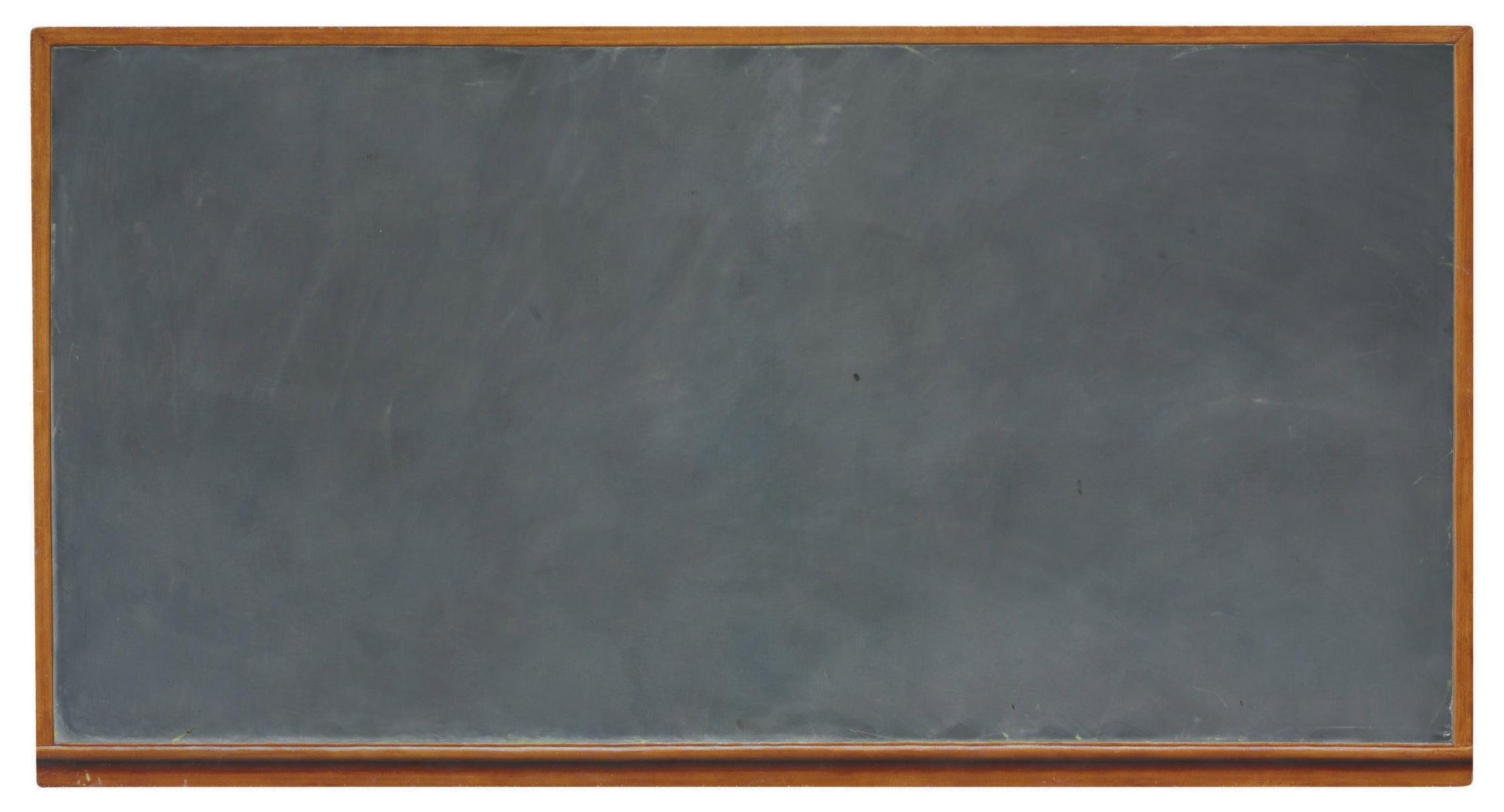 Santiago Cárdenas - Pizarra con marco ocre