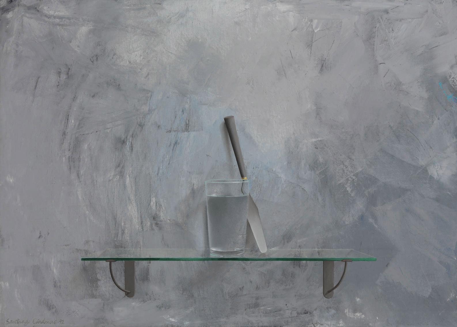 Santiago Cárdenas - Vaso y espátula