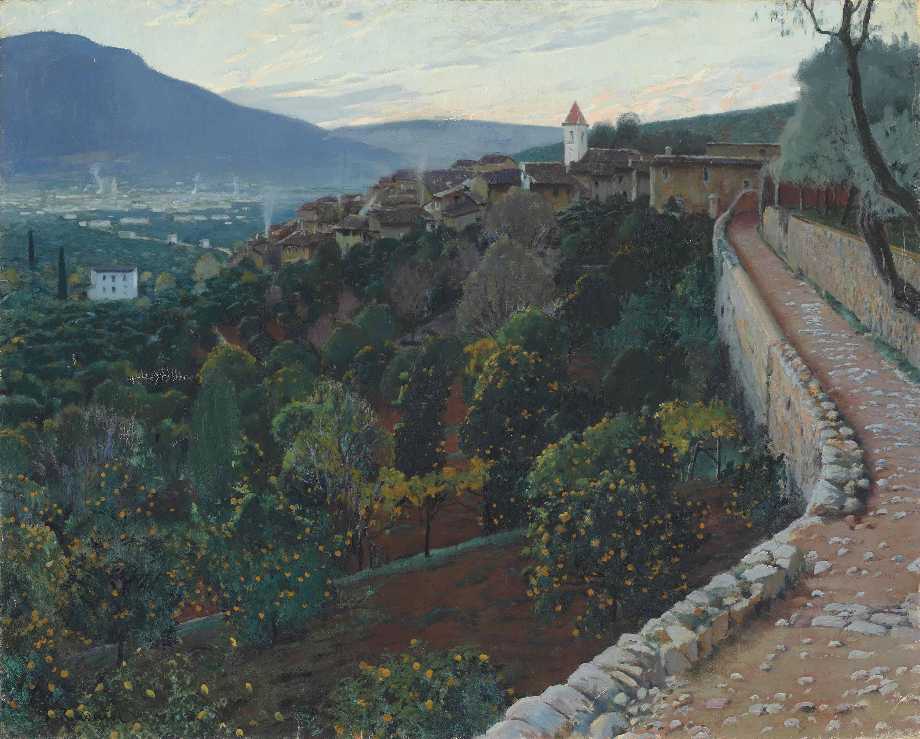 Santiago Rusiñol Y Prats - El Poblet, Biniaraix, Majorca