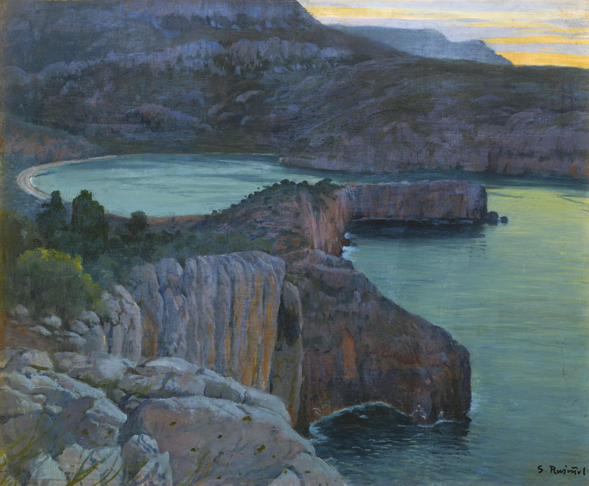Santiago Rusiñol - Spanish cala Grisa
