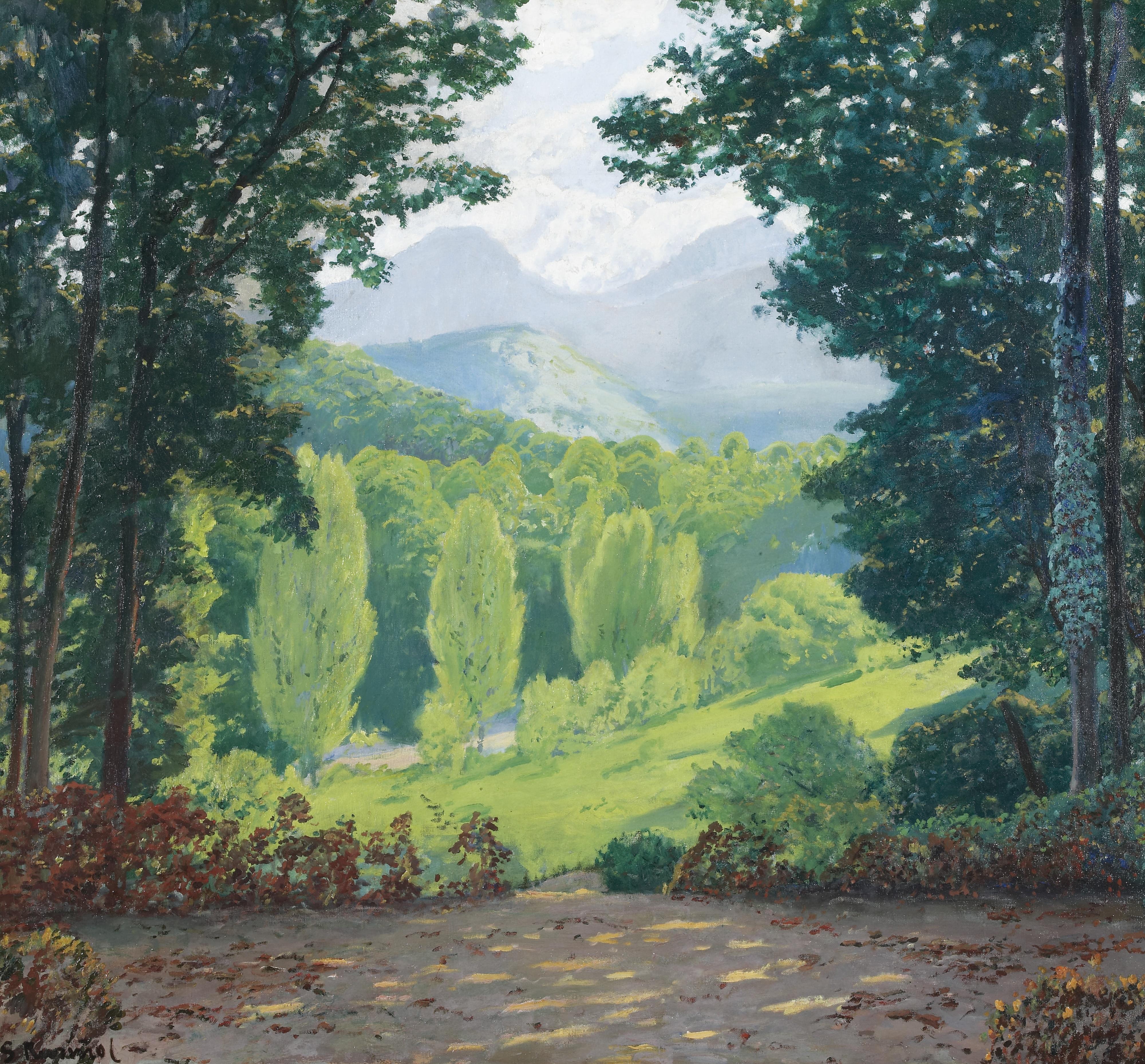 Santiago Rusiñol - Spanish el Montseny (Montseny)
