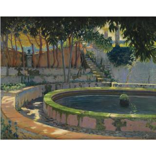 Santiago Rusiñol - Spanish jardín De Las Elegías, Son Moragues, Valldemosa (Garden Of The Elegies, Son Moragues, Valldemosa)