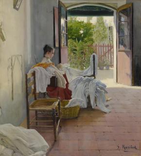 Santiago Rusiñol - Spanish the Seamstress, Sitges