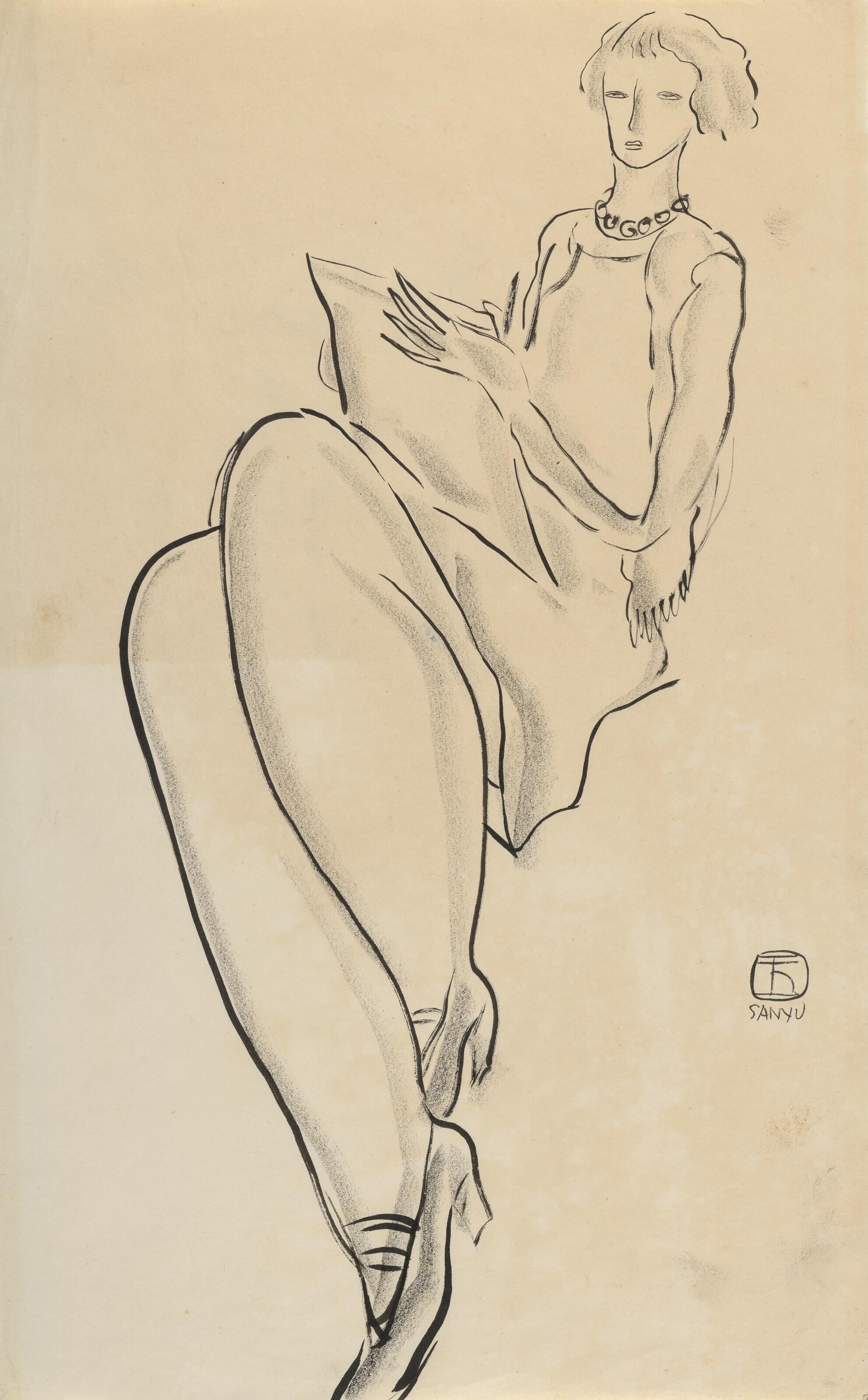 Sanyu - Femme Assise