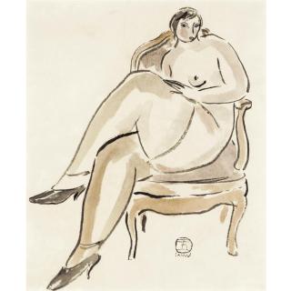 Sanyu - Femme Assise