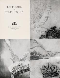 Sanyu - Les Poemes De T’Ao Ts’Ien （A Set Of 3 Pieces）(Executed In 1930)