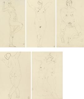 Sanyu - Nude [Five Works]