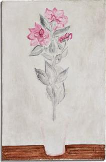 Sanyu - Pot De Fleurs Rouges