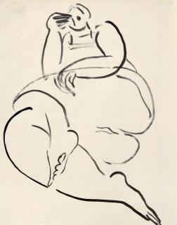 Sanyu - Reclining Nude