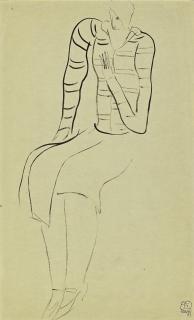 Sanyu - Seated Woman