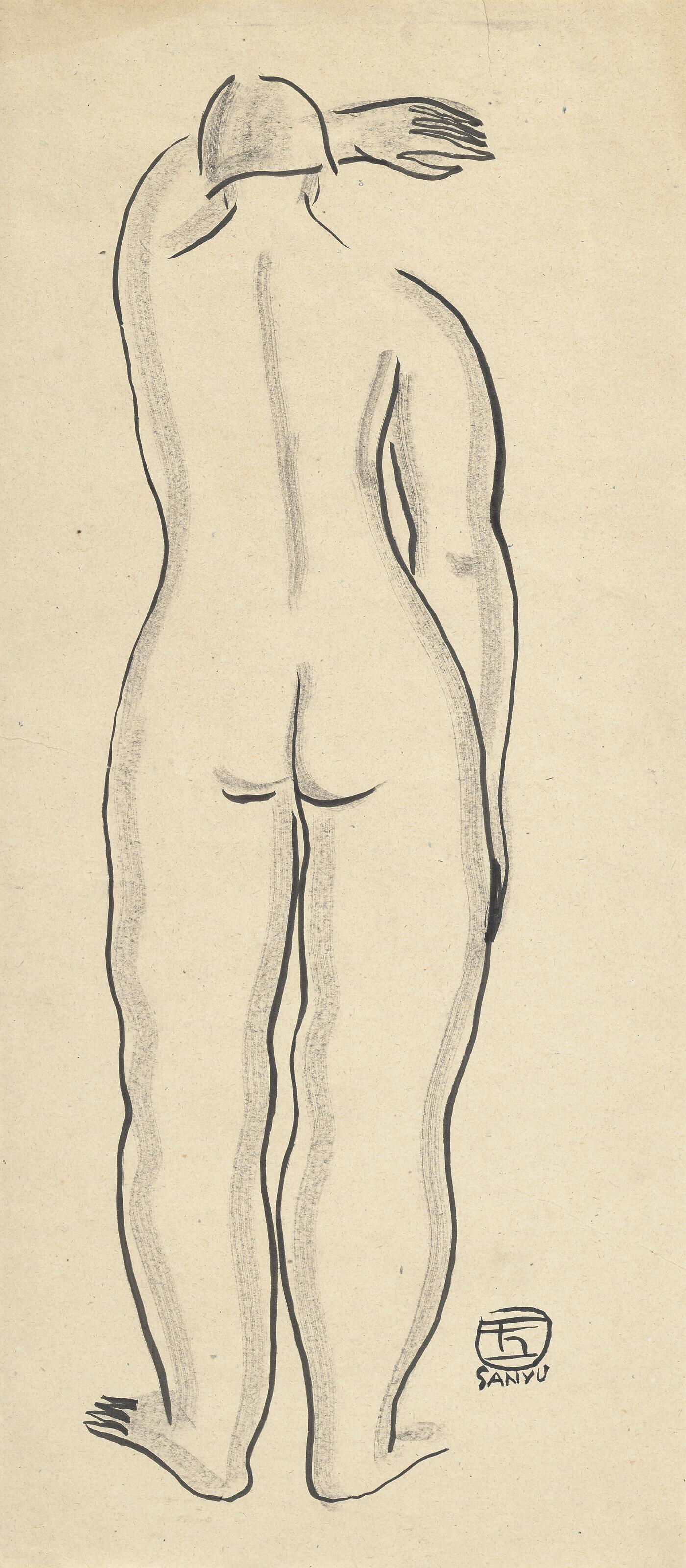 Sanyu - Standing Nude