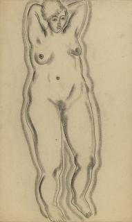 Sanyu - Standing Nude