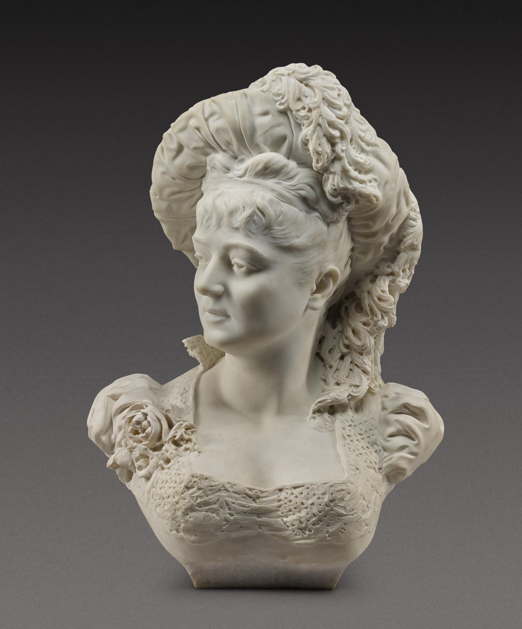 Sarah Bernhardt - Bust of a Woman