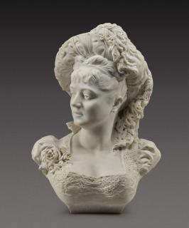 Sarah Bernhardt - Bust of a Woman