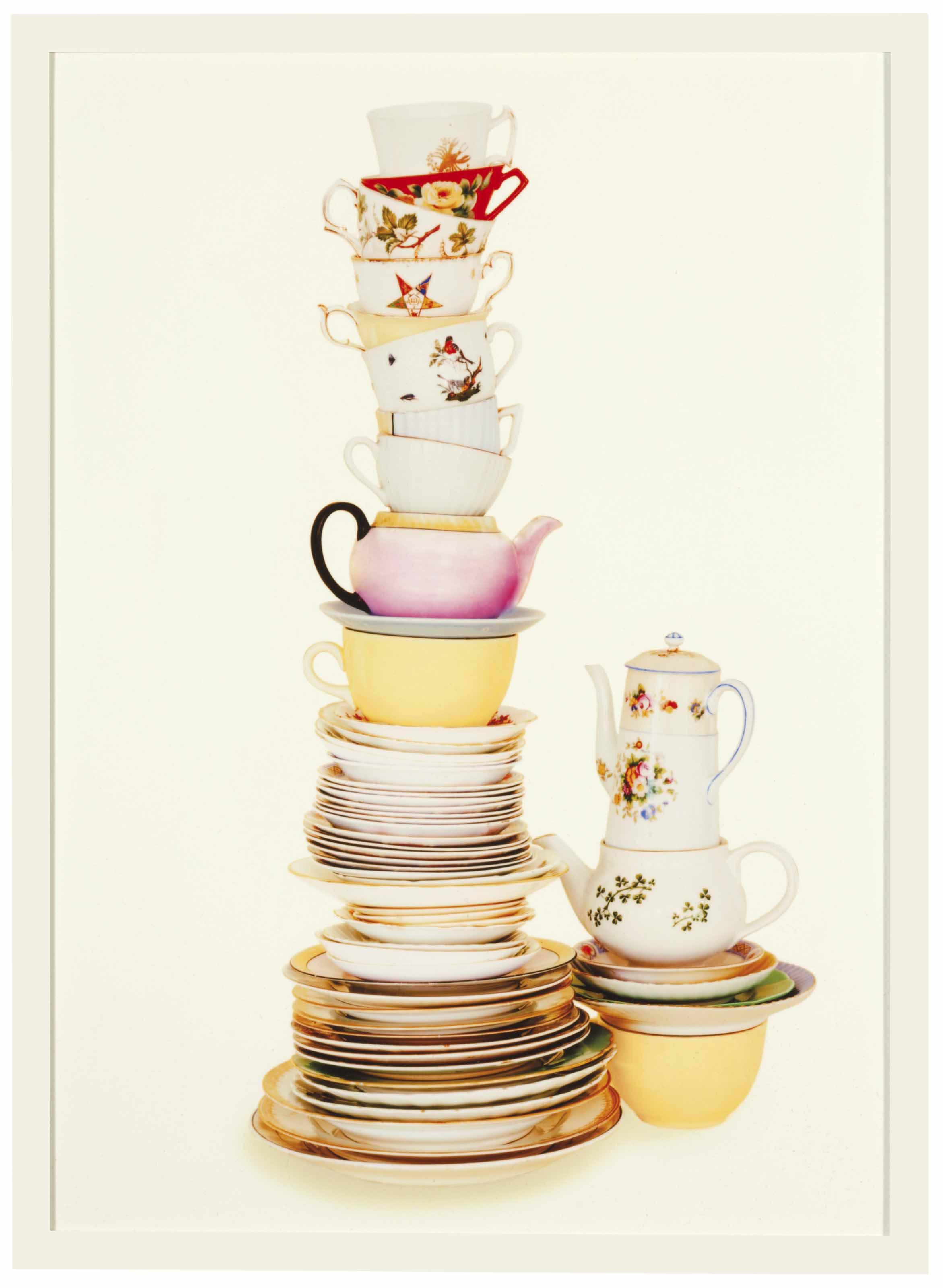 Sarah Charlesworth - Teacups