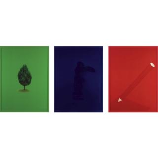 Sarah Charlesworth - Tree, Nike, Pencil