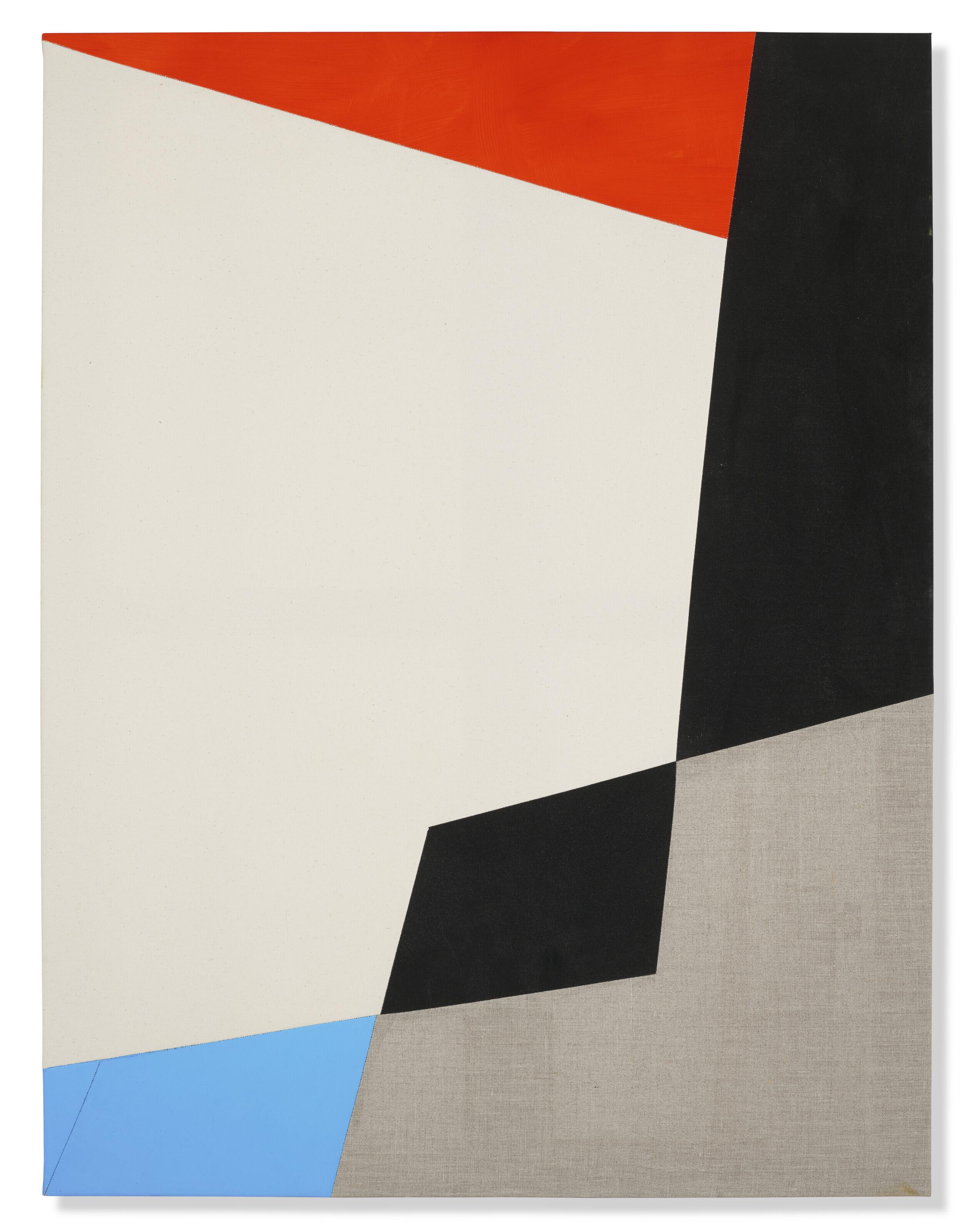 Sarah Crowner - Untitled (Geometric Park)