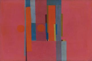 Sarah Grilo - Composición No. 23, En Rojos