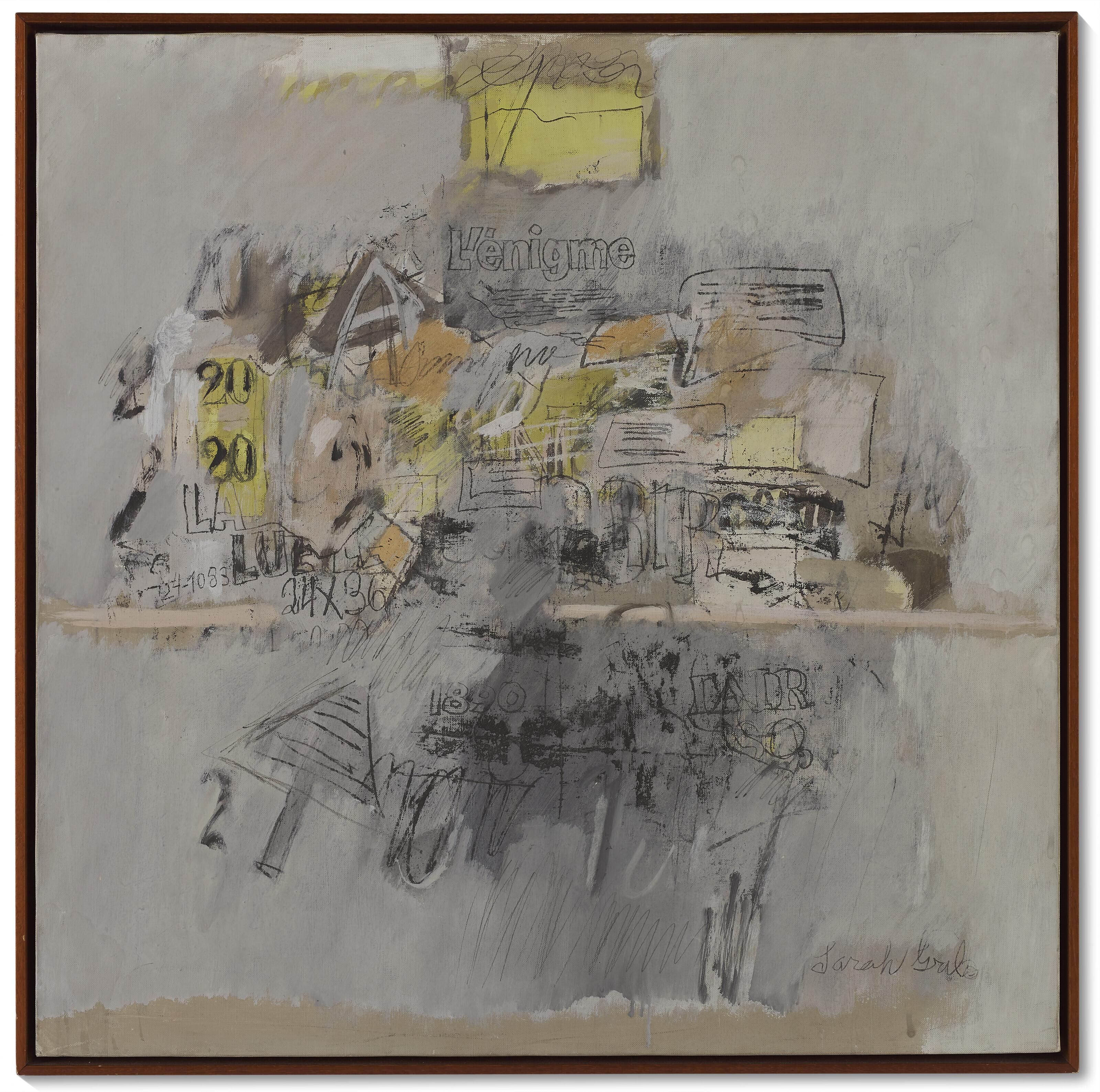 Sarah Grilo - L\'énigme