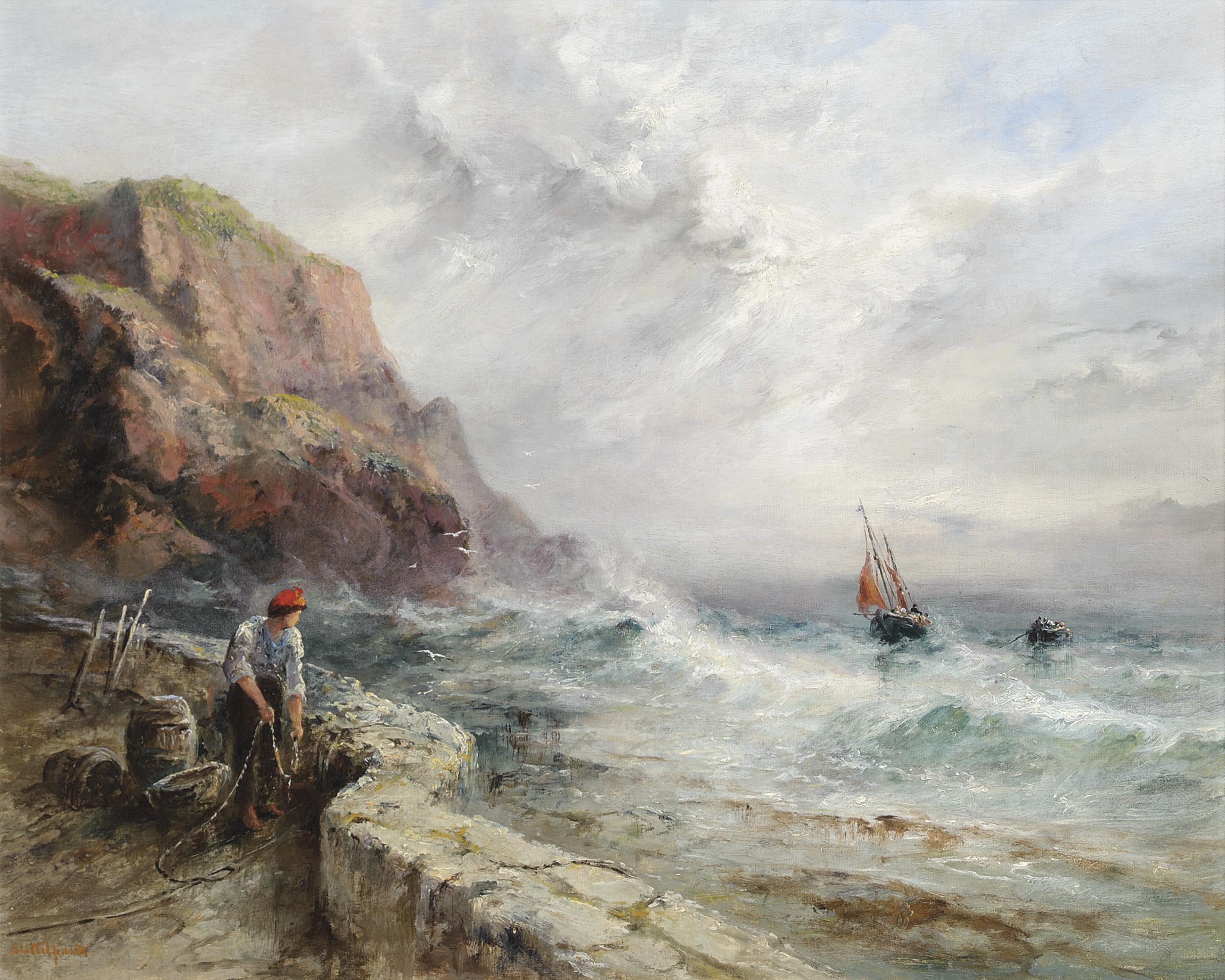 Sarah Louisa Kilpack - Rocquaine Bay, Guernsey