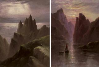 Sarah Louisa Kilpack - Sunrise; and Sunset