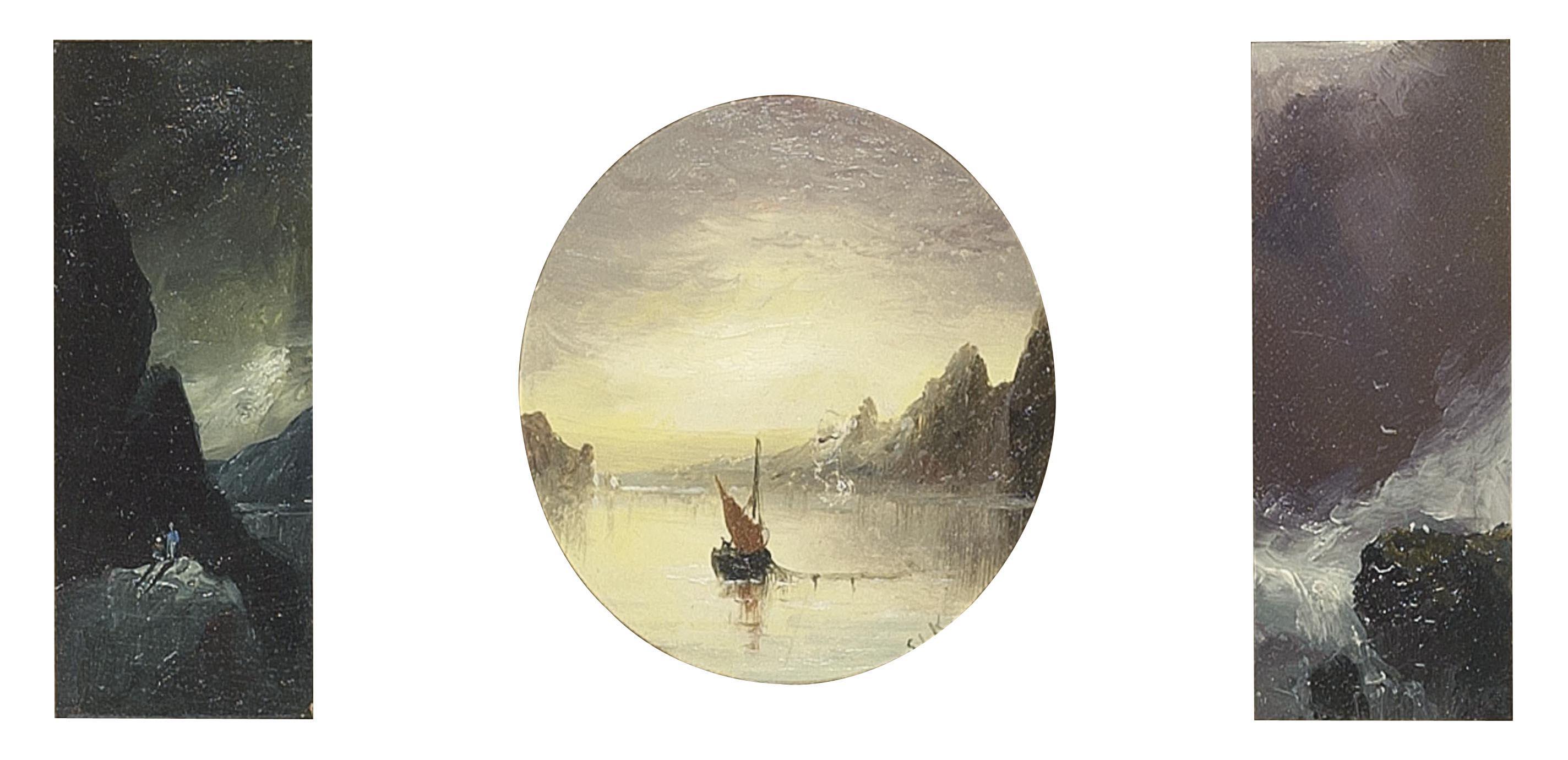 Sarah Louisa Kilpack - Three vignettes of Sark (illustrated); and Three evening views