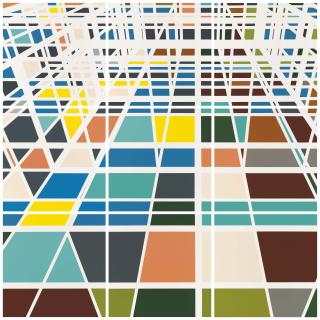 Sarah Morris - Dulles (Capital) (Paragon Catalogue, Vol. III, P. 40-41)