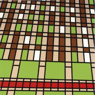 Sarah Morris - Midtown--1211 (Rockefeller Plaza)