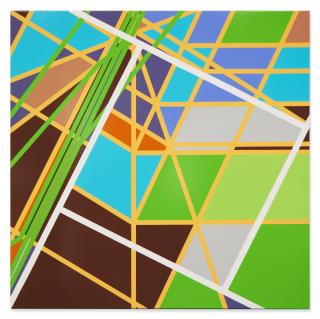 Sarah Morris - Pools-Monaco (Miami)