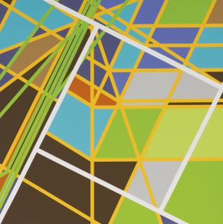 Sarah Morris - Pools - Munich [Miami]