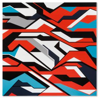 Sarah Morris - Power Station [Abu Dhabi]