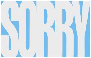 Sarah Morris - Sorry