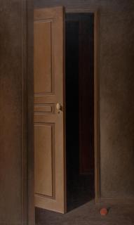 Sarantis Karavouzis - Intérieur avec une porte entrouverte