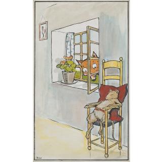 Sarg, Tony - Set of illustrations for The Cock, The Mouse and The Little Red Hen