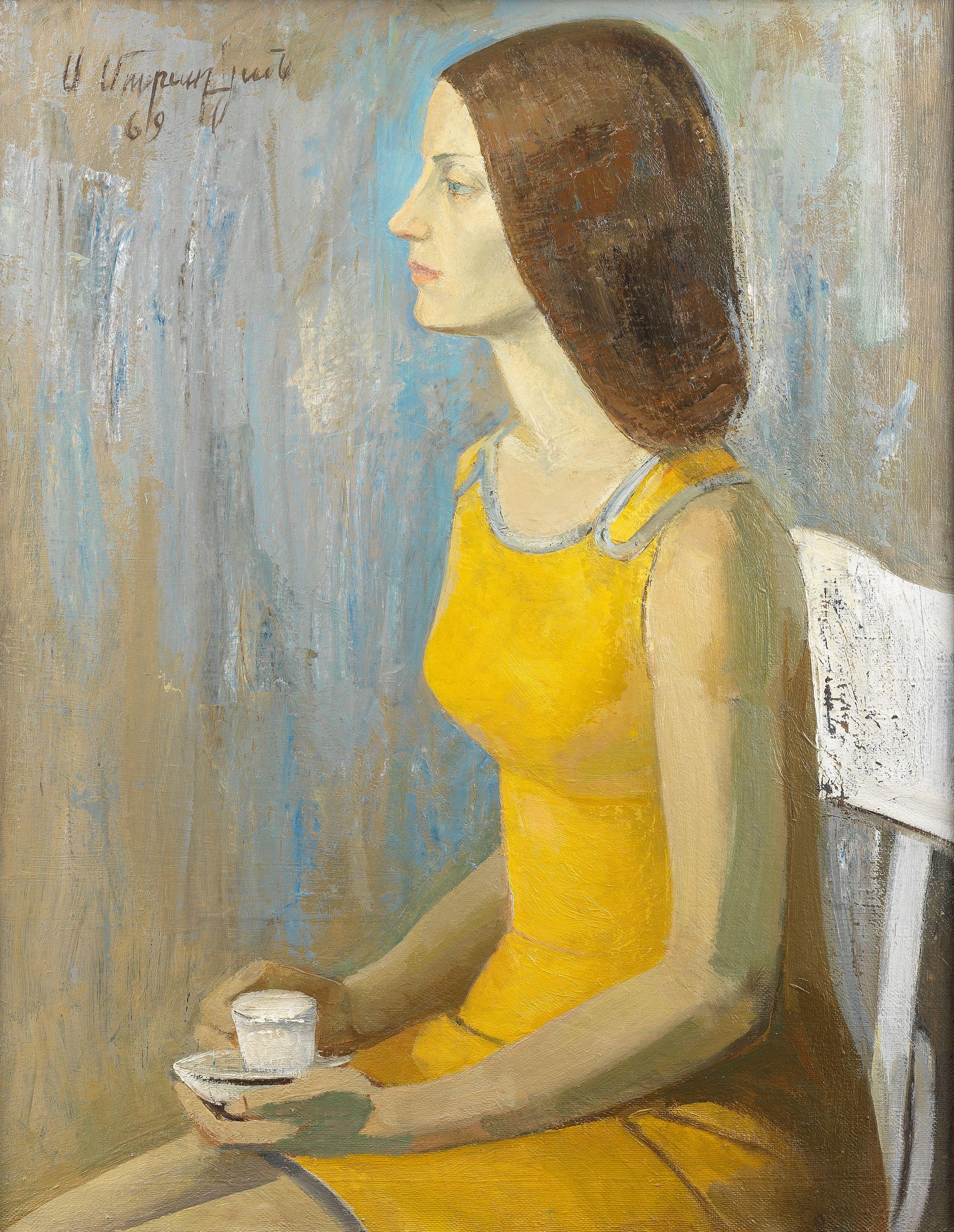 Sargis Muradyan - A Young Woman In Yellow