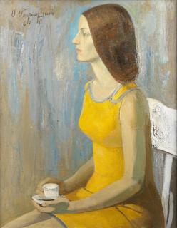 Sargis Muradyan - A Young Woman In Yellow