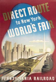 Sascha Maurer - Direct Route To New York World\'S Fair. Pennsylvania Railroad