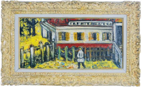 Sasha Moldovan - Figure by a house