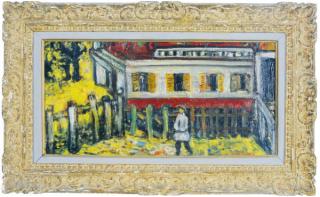 Sasha Moldovan - Figure by a house