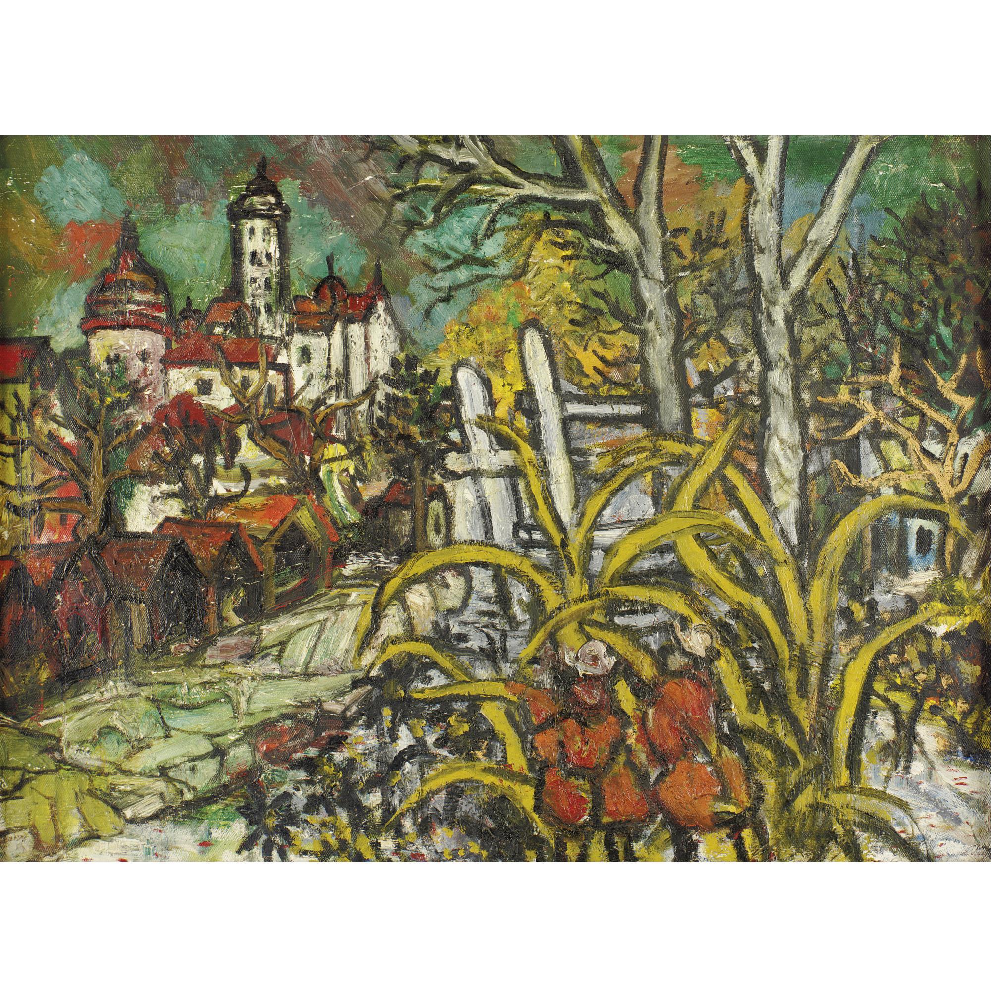 Sasha Moldovan - Landscape On The Edge Of Town