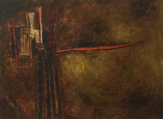 Satish Gujral - Crucifixion