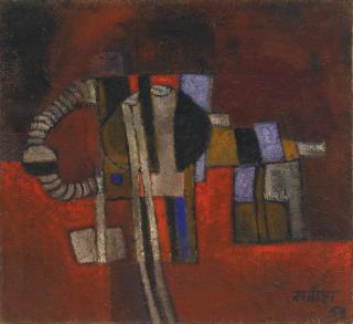 Satish Gujral - Untitled (Abstract)