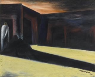 Satish Gujral - Untitled (Man) 