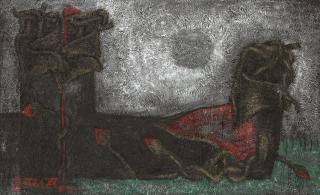 Satish Gujral - Untitled (Raising of Lazarus)