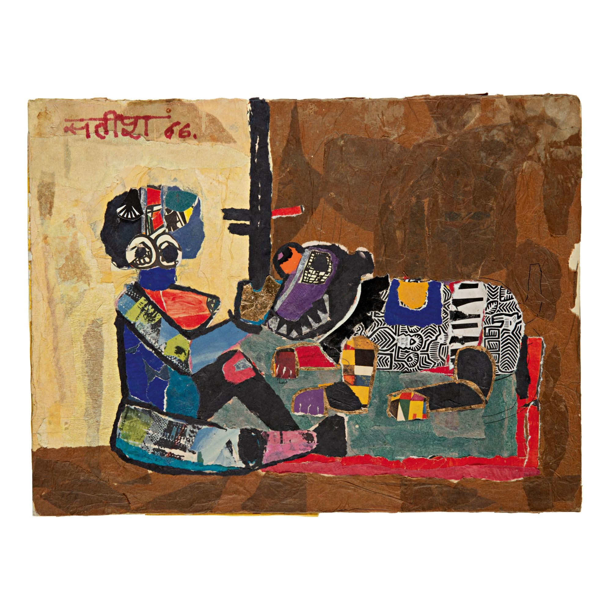 Satish Gujral - Untitled