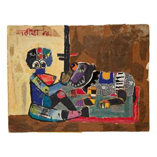 Satish Gujral - Untitled