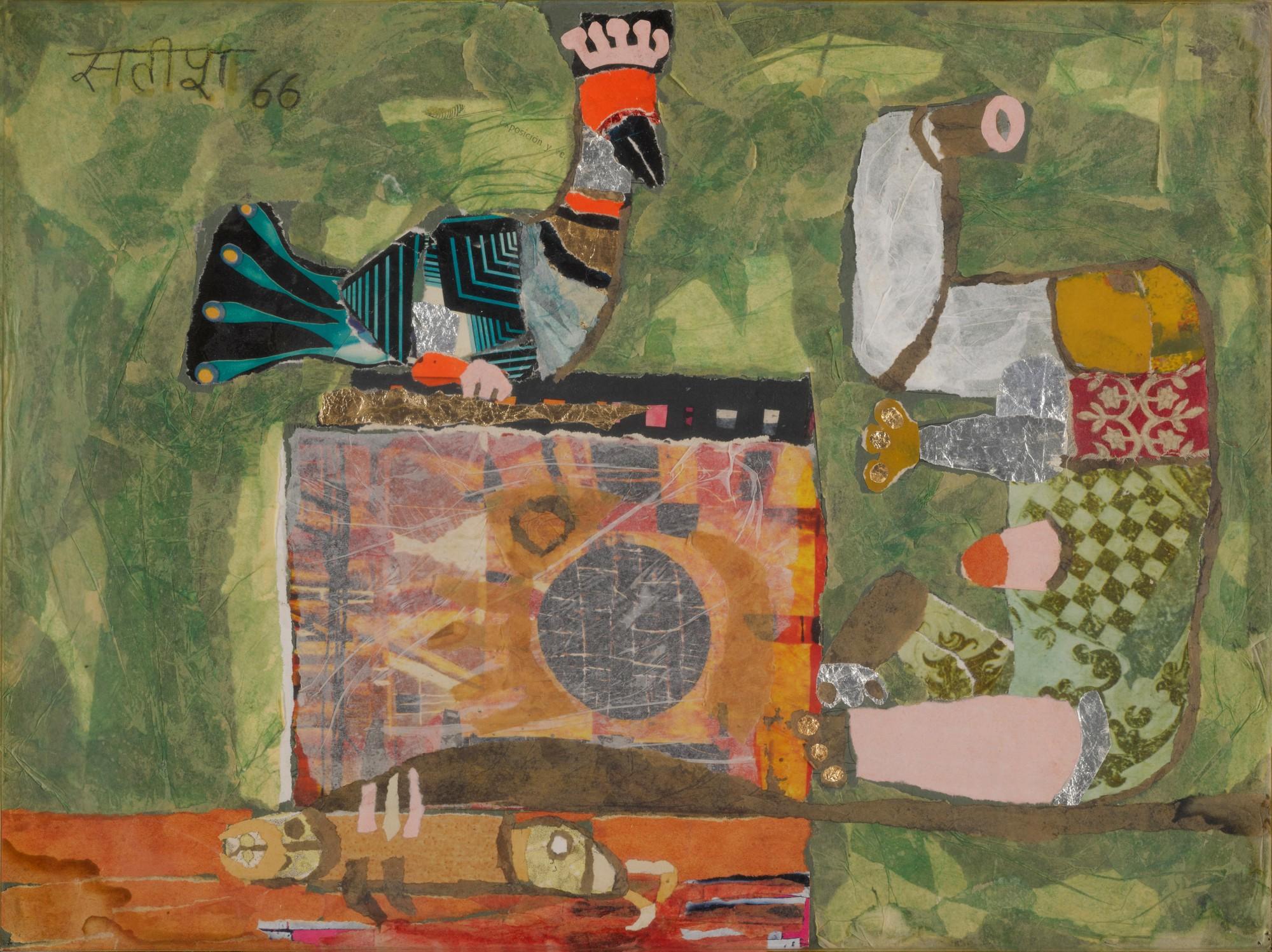 Satish Gujral - Untitled