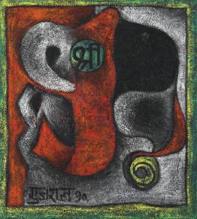 Satish Gujral - Untitled