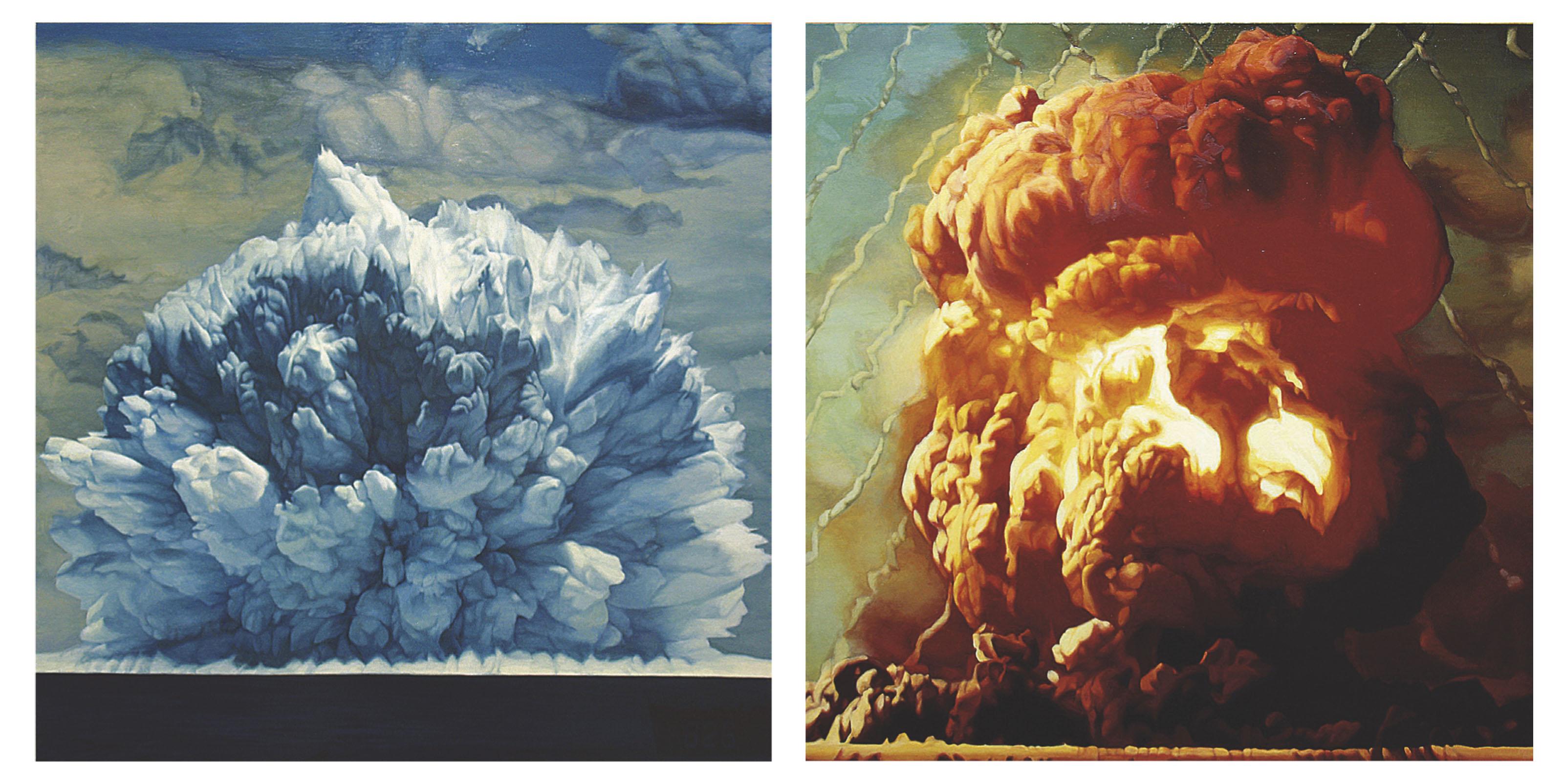 Satoshi Furui - Mushroom Cloud #1012 Dominic Swordfish; & Mushroom Cloud #1013 Buffalo Round 4